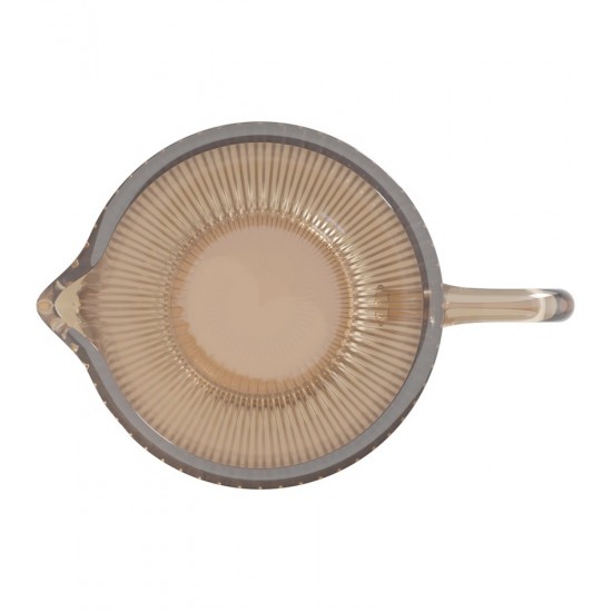 Jarra 1,3l De Vidro Lines Âmbar